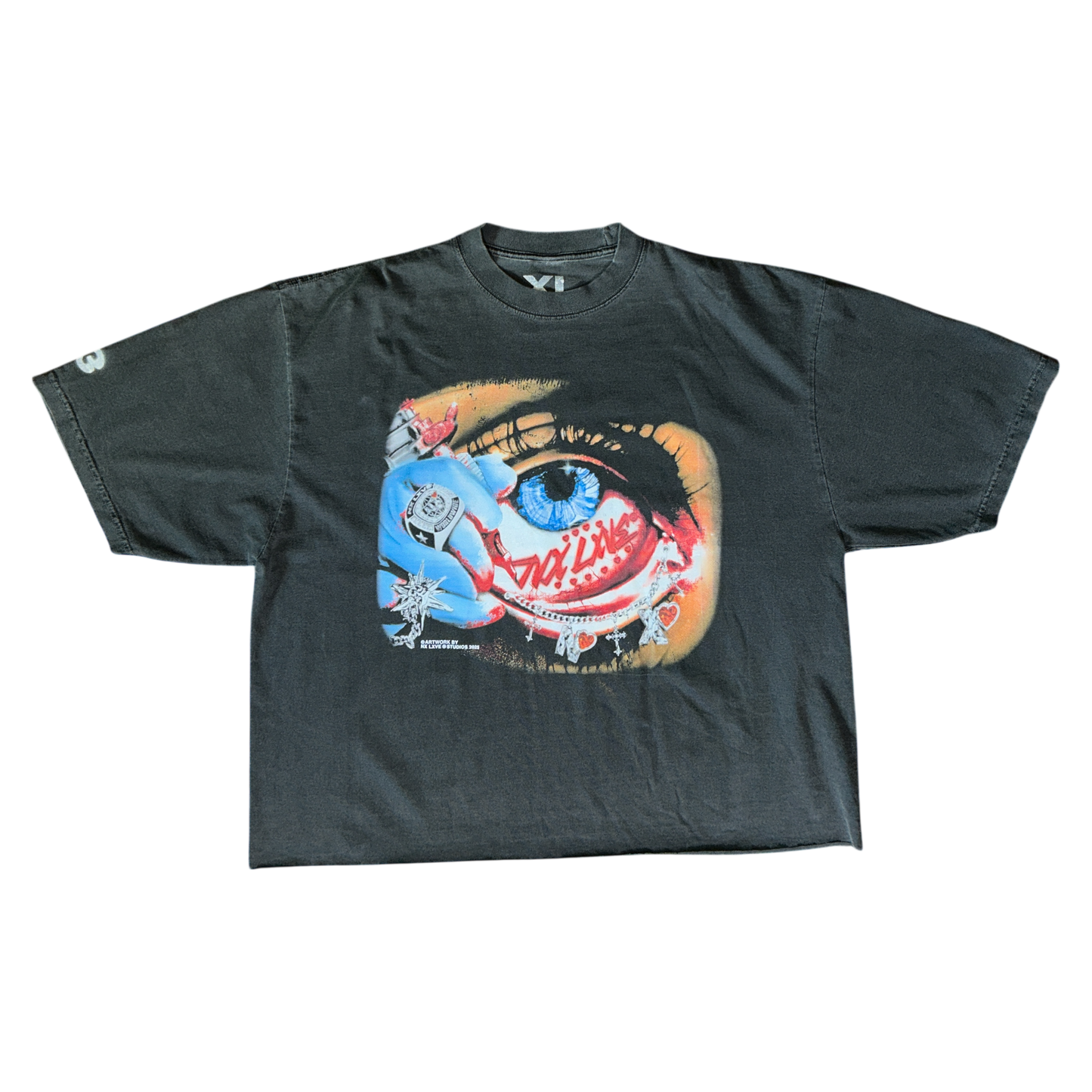 EYE SEE NX LXVE TEE (GREY)