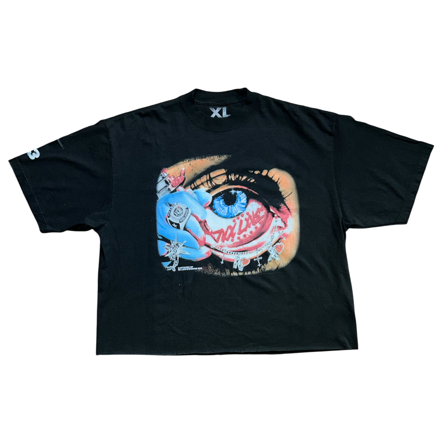 EYE SEE NX LXVE TEE (BLACK)