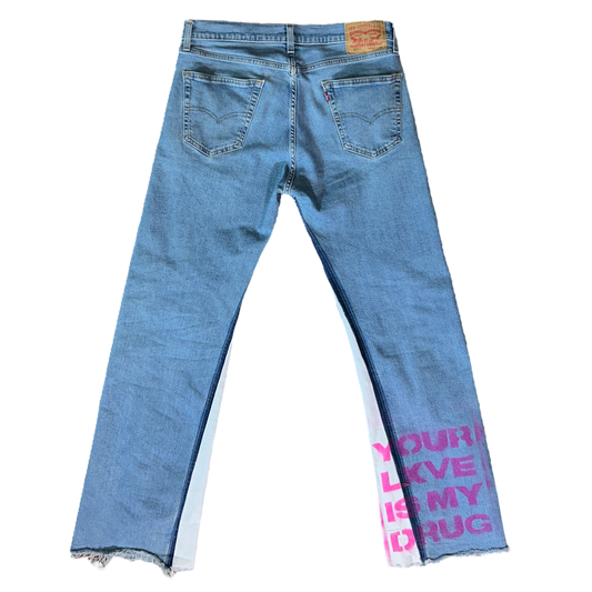 BUBBLE GUM LXVE RACER FLARES