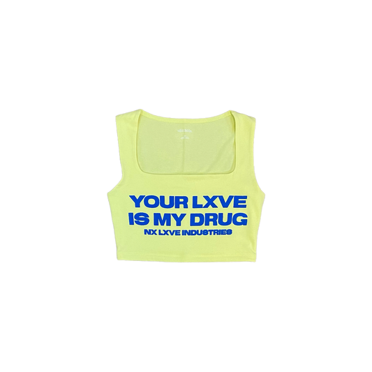 WOMEN'S YLIMD TINY TANK CROP TOP (SUMMER LXVE)